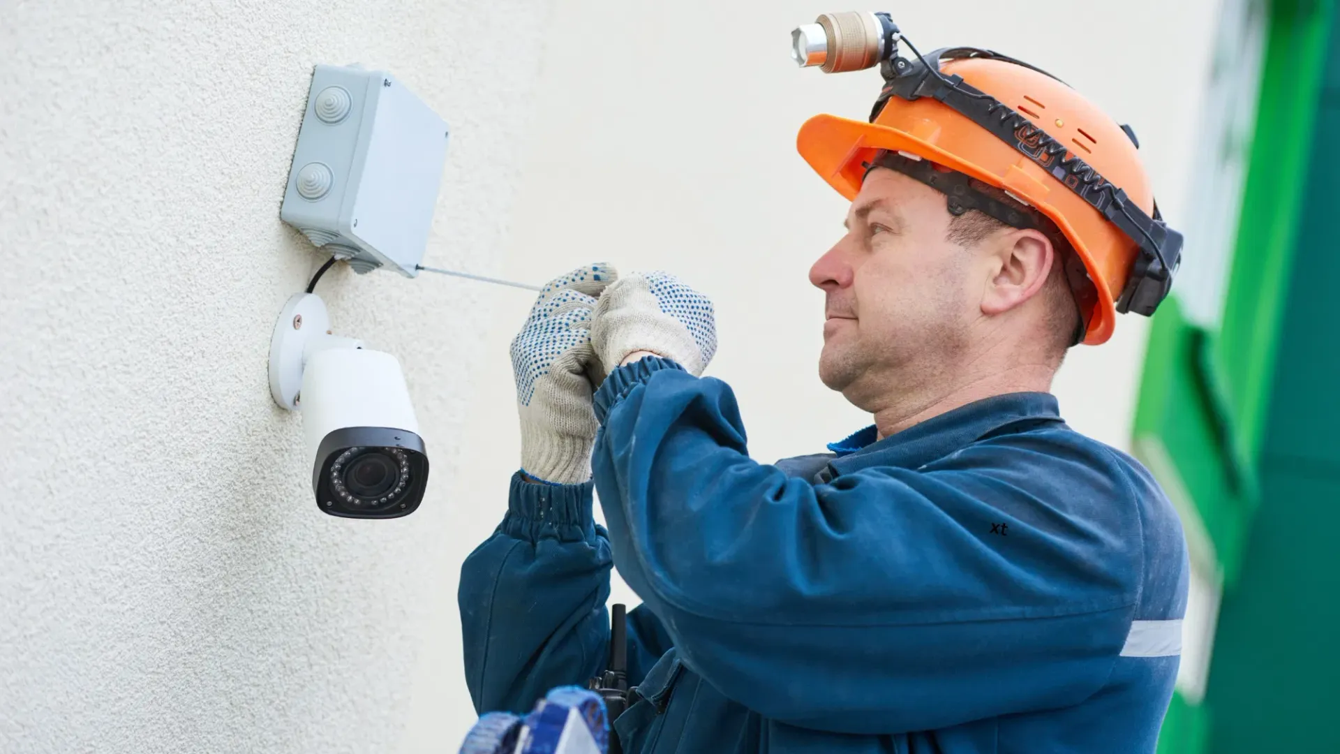 Professional camera installation